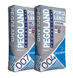 PEGOLAND PROFESIONAL PORCELANICO C2TE BLANCO 20 Kg