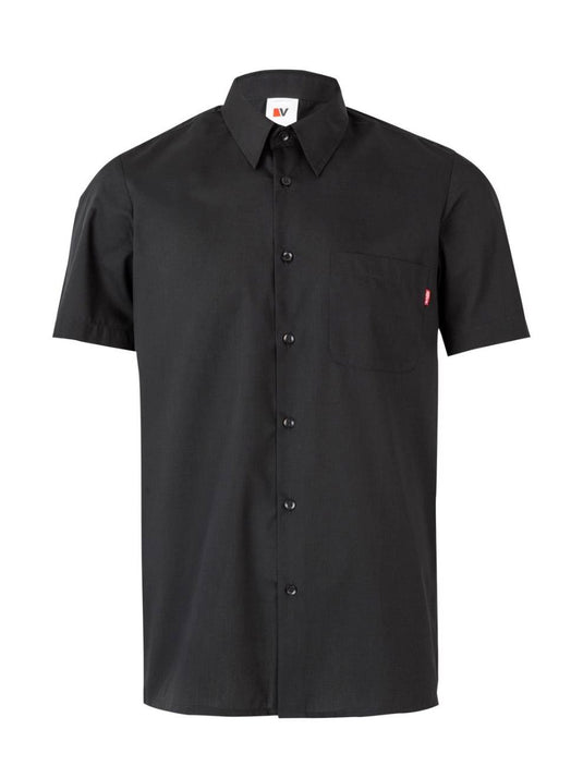 CAMISA MANGA CORTA NEGRA T.XL