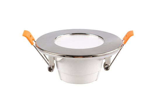 ARO LED FIJO IP65 REDONDO NIQUEL 5w.FRIA