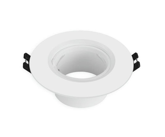 ARO FIJO GU10 REDONDO BLANCO