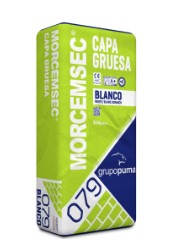 MORCEMSEC CAPA GRUESA CR CSIV W2 BLANCO 25kg