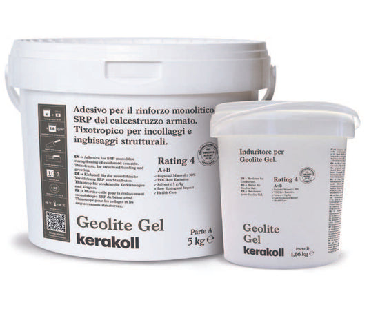 ADHESIVO GEOLITE GEL 2 COMP A 5KG+B 1.66KG