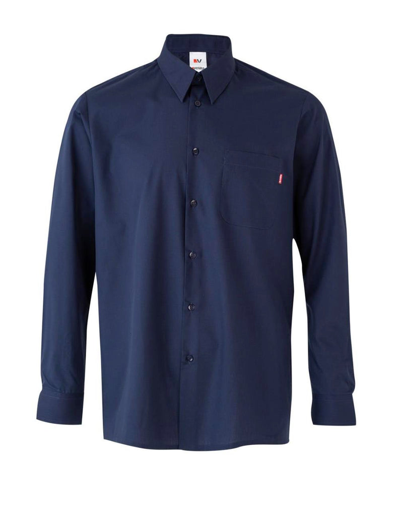Load image into Gallery viewer, CAMISA AZUL HOMBRE ML T.S
