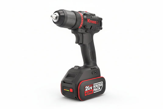 TALADRO ATORNILLADOR BRUSHLESS 20V 4Ah 2bat 60Nm