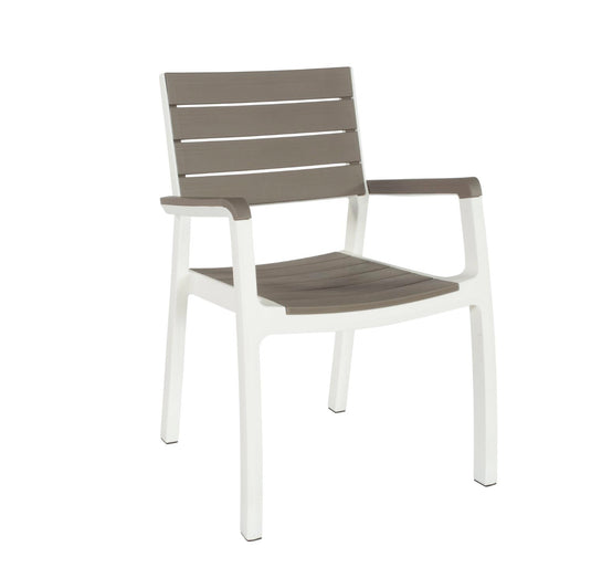 SILLA HARMONY 47x60x86cm BEIGE/TOPO