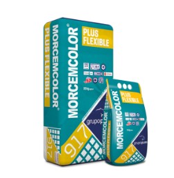 MORCEMCOLOR PLUS FLEX 5 KG ROJO P1160