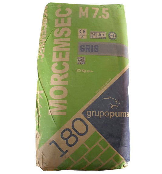 MORCEMSEC M-7,5 GRIS 25KG
