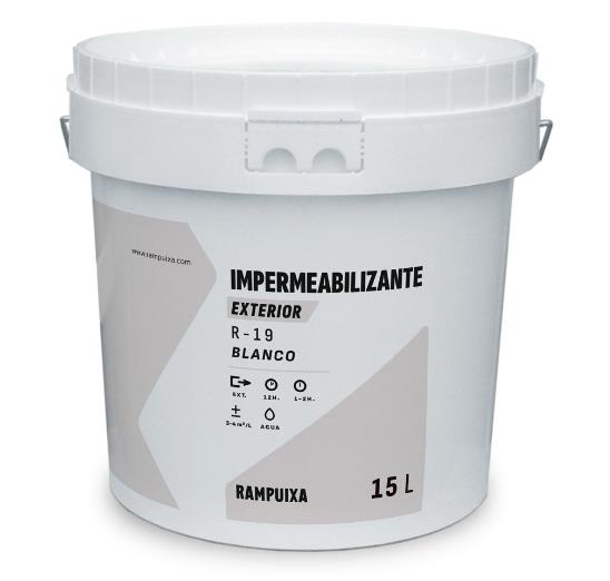 Cargue la imagen en el visor de la galería, IMPERMEABILIZANTE RAMPUIXA BLANCO 15L

