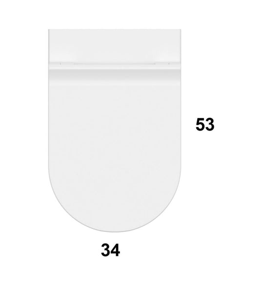 ASIENTO INODORO MODE 53 SOFT CLOSING SMOKE