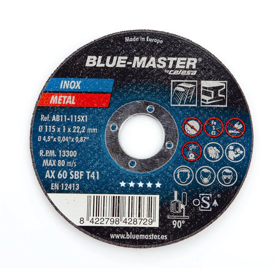 DISCO ABRAS.INOX Y METAL 115X1MM