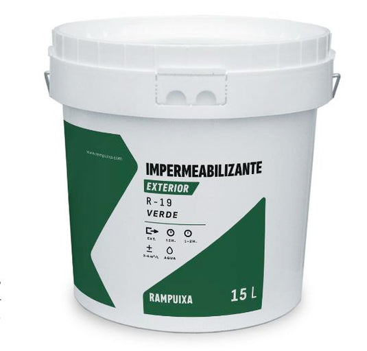 REVESTIM IMPERM FIBRA RAMPUIXA VERDE 15LT