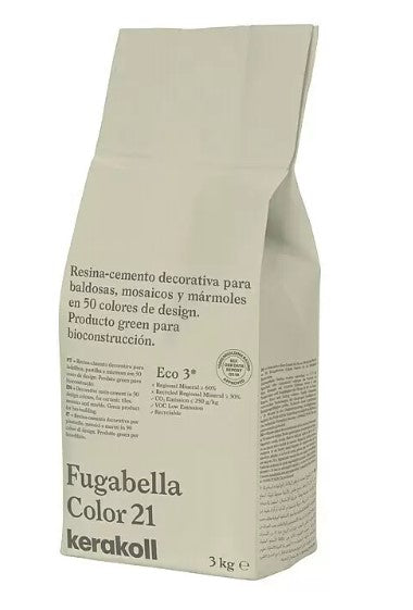 MORTERO JUNTAS FUGABELLA COLOR 21 3KG