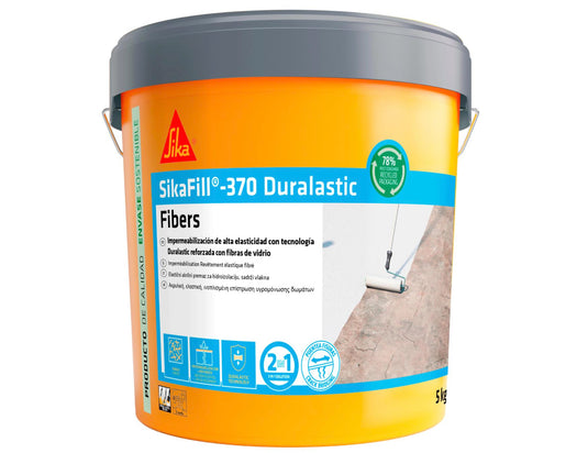 SIKAFILL-370 FIBRAS BLANCO 5KG