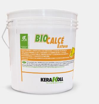 BIOCALCE ESTUCO NATURAL COLOREADO B 25KG