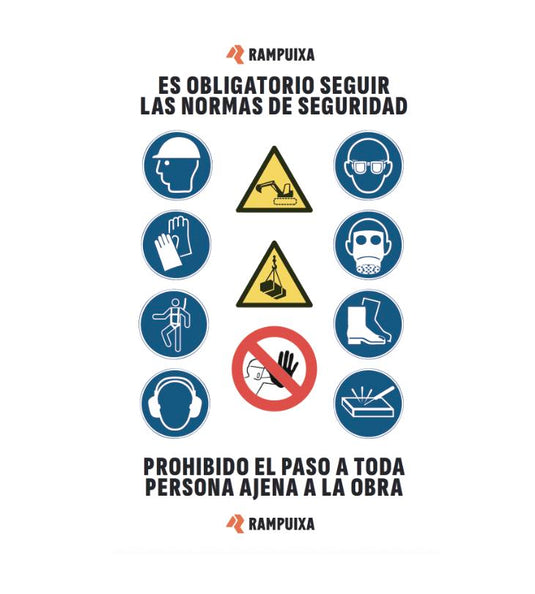 CARTEL COMBINADO LONA 100x70cm RAMPUIXA