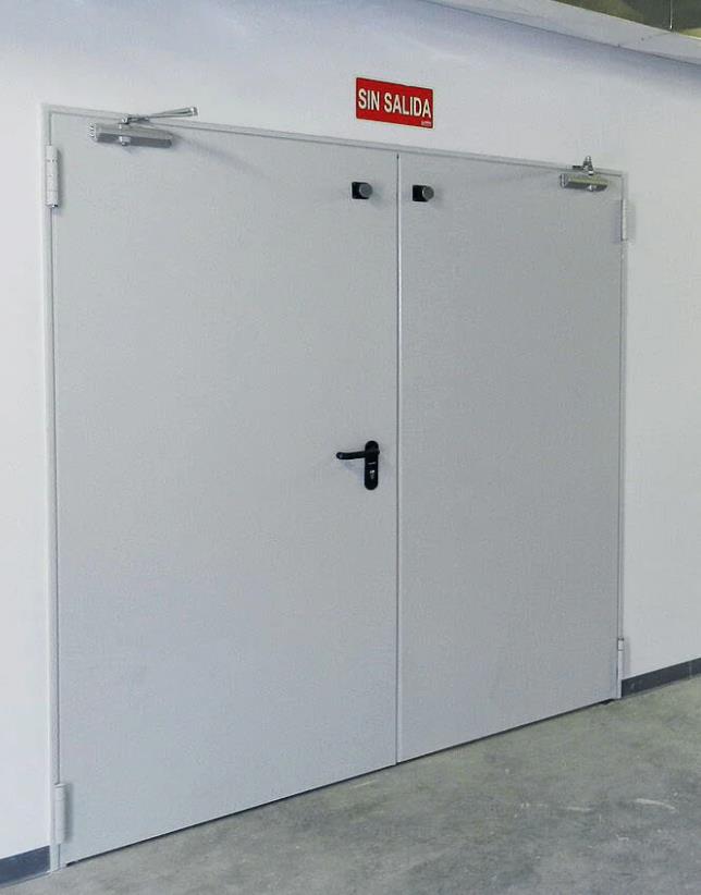 Load image into Gallery viewer, PTA CORTAFUEGOS DOBLE EI2-60-C5 1600x2050 2H BLCO.
