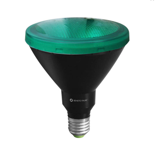 BOMBILLA PAR 38 GREEN E27 15 RETROFIT 30º GREEN