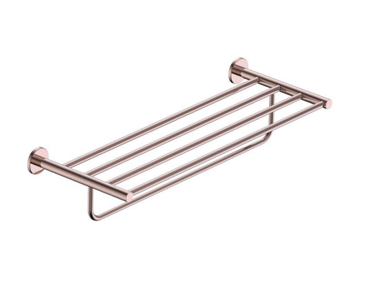 TOALLERO MULTIPLE ORO ROSA CEPILLADO