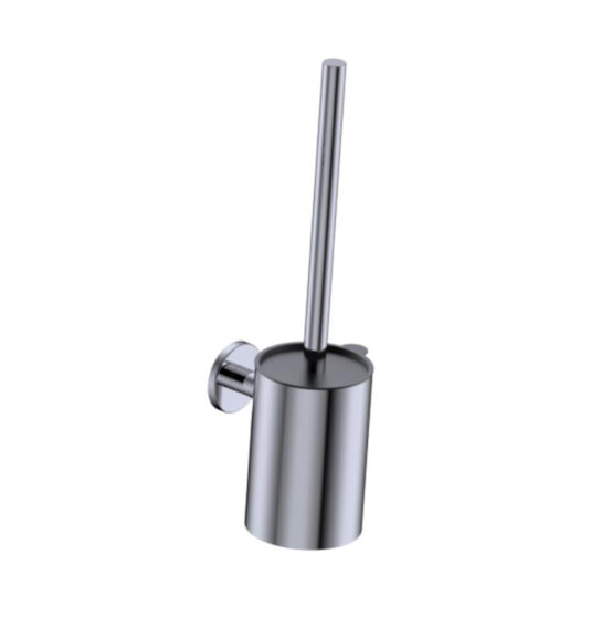 ESCOBILLERO PARED ACERO INOX ACABADO CROMO