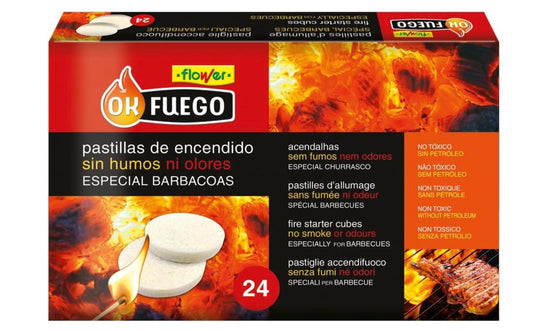 PASTILLAS ENCENDIDO BBQ 24ud.