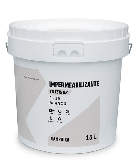 REVESTIM IMPERM FIBRA RAMPUIXA BLANCO 15LT