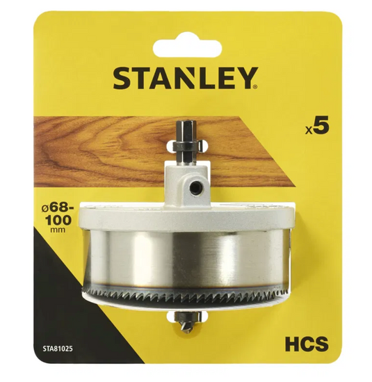 JUEGO DE 5 BROCAS DE CAMPANA DE ACERO AL CARBONO P