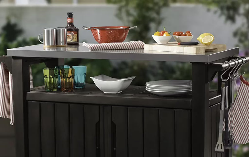 Cargue la imagen en el visor de la galería, MUEBLE BARBACOA EXT. 134x52x90
