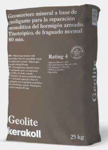 GeoLite 40 Malta Minerale Per Ripristino Calcestruzzo - 40kg, Presa Semi-Rapida, Eco-Compatibile